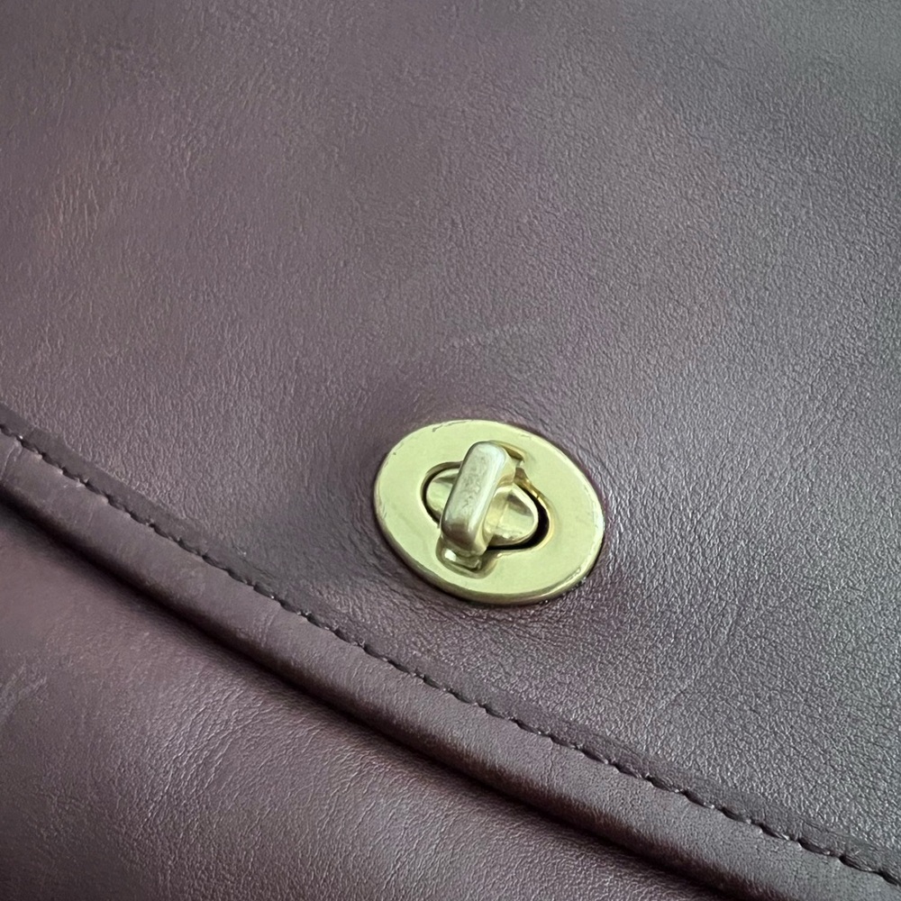 Coach Brown Leather Crossbody Bag - Picture 4 of 4